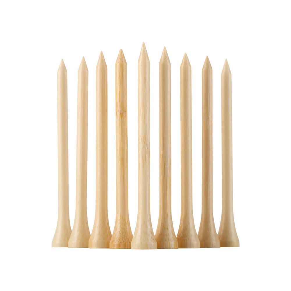 professional natural bamboo golf tees