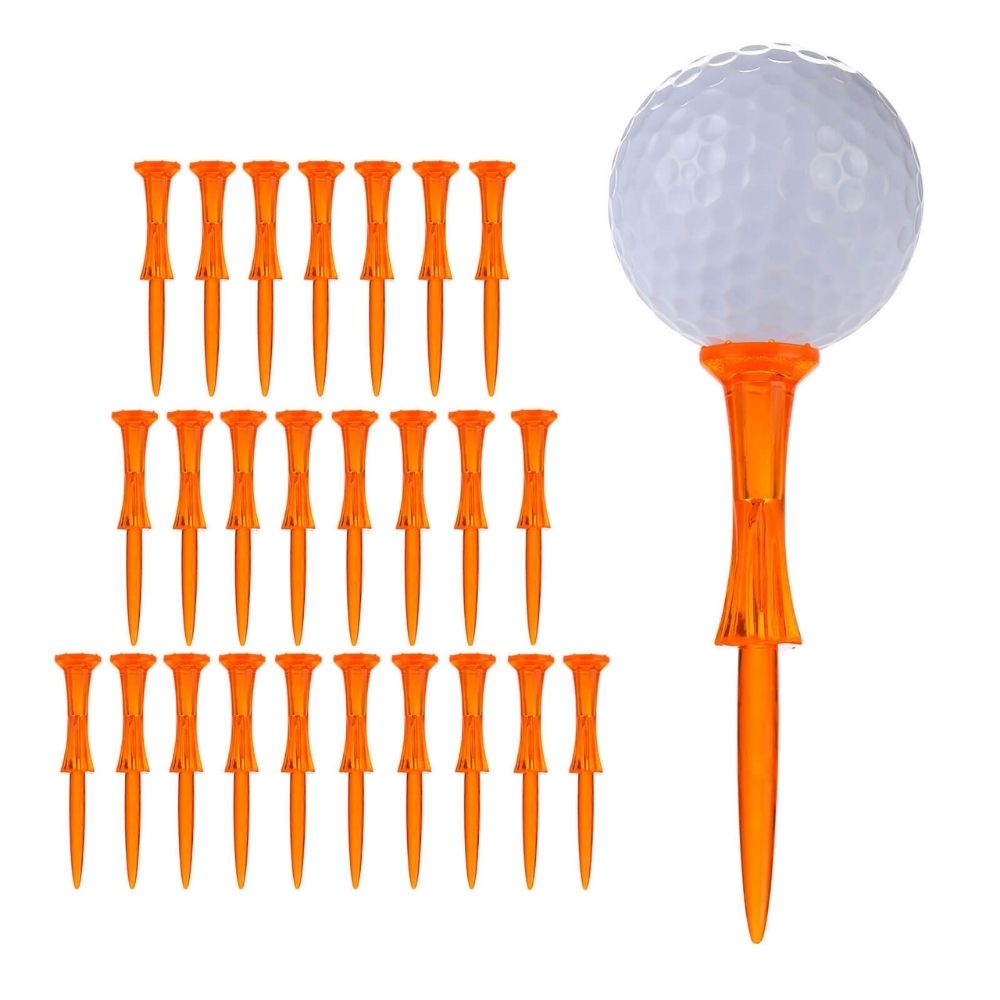 some gorange consistent plastic golf tees