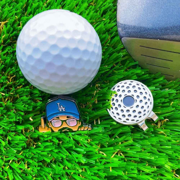 "Blue LA"-Golf Ball Marker Hat Clip