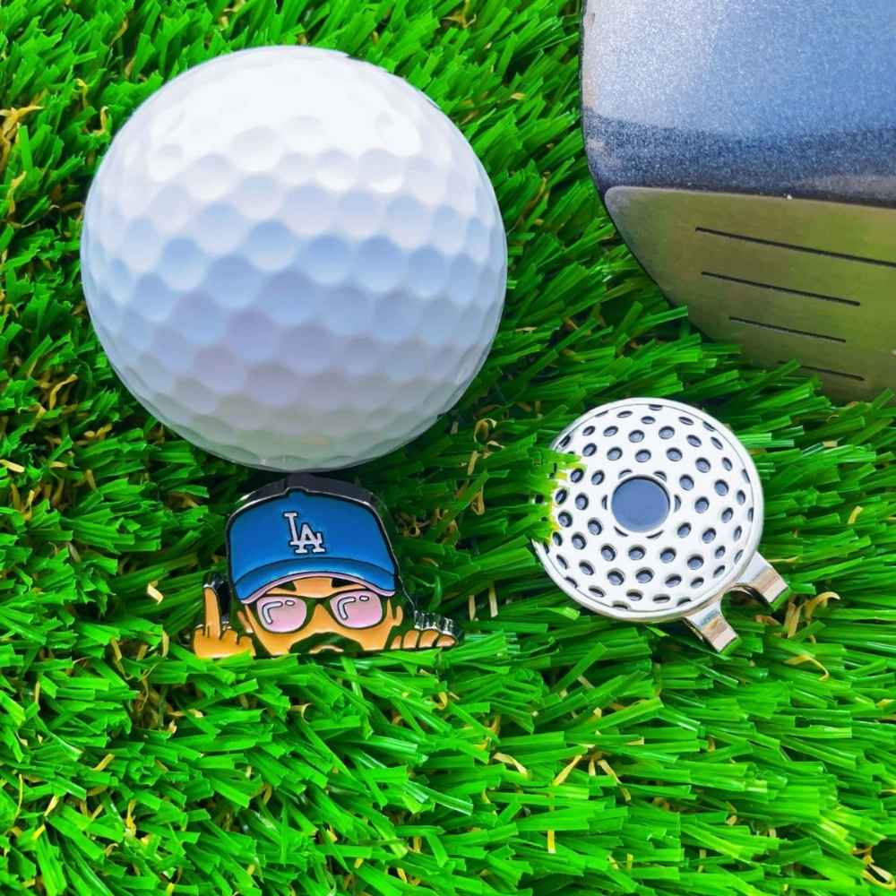 "Blue LA"-Golf Ball Marker Hat Clip