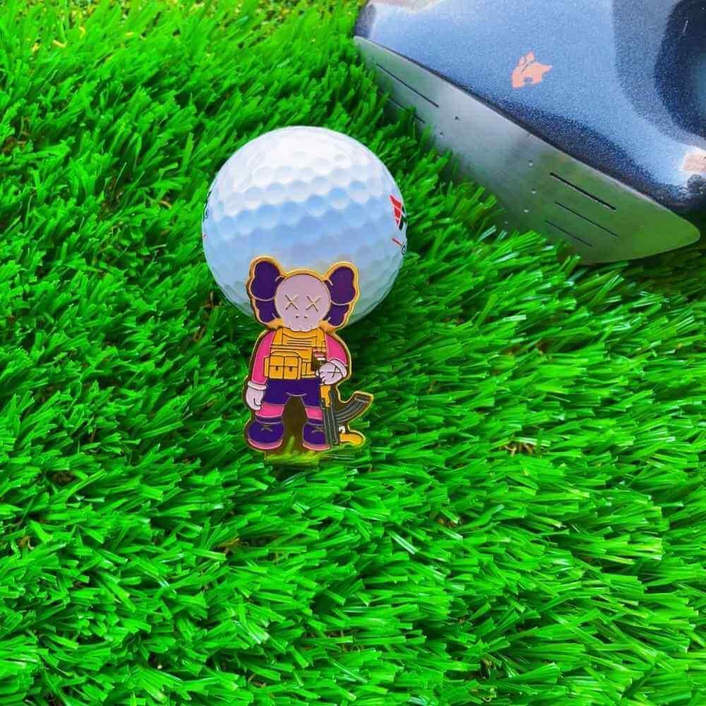 "Gloomy Bear"-Golf Ball Marker Hat Clip