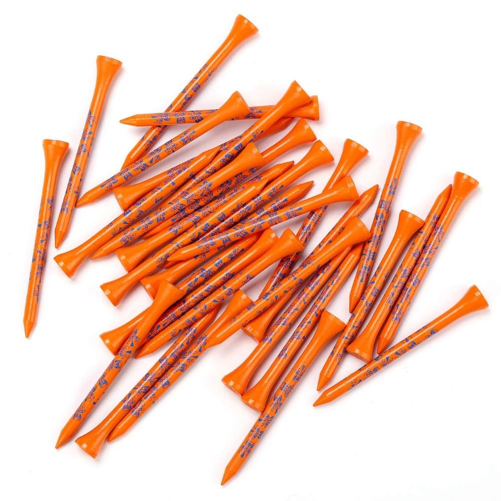 "Opera Mask" Bamboo Golf Tees Bulk 3 1/4''