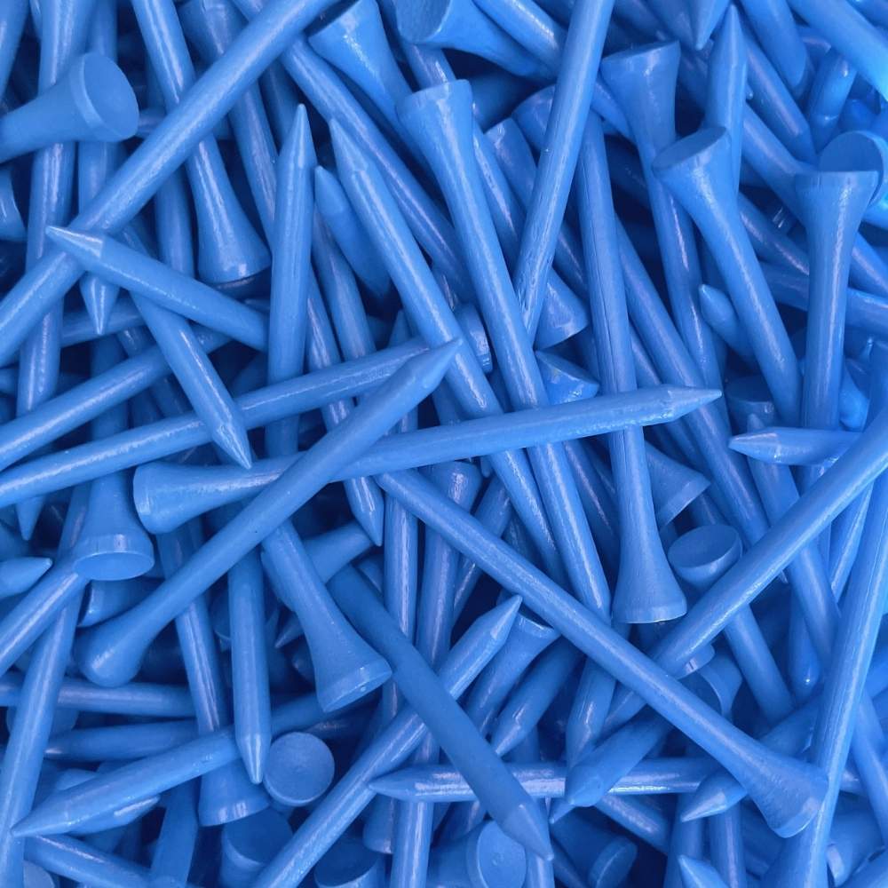 bulk wooden golf tees bule