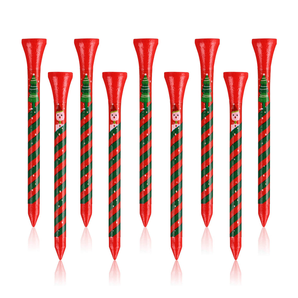 some professional bamboo christmas golf tees